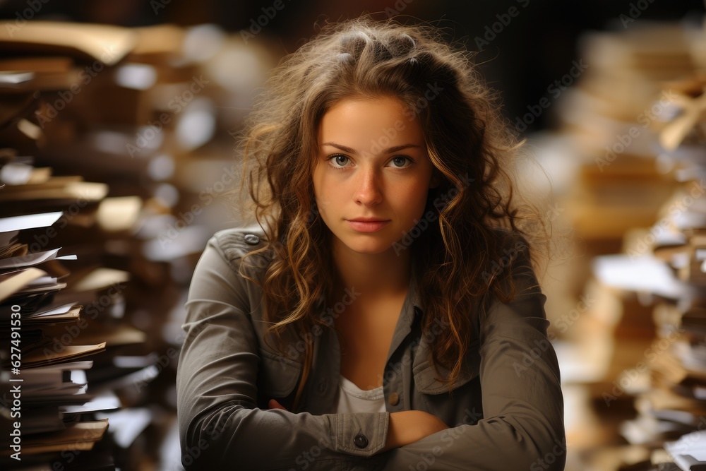 custom made wallpaper toronto digitalStrress visualized on a professional Stockphoto