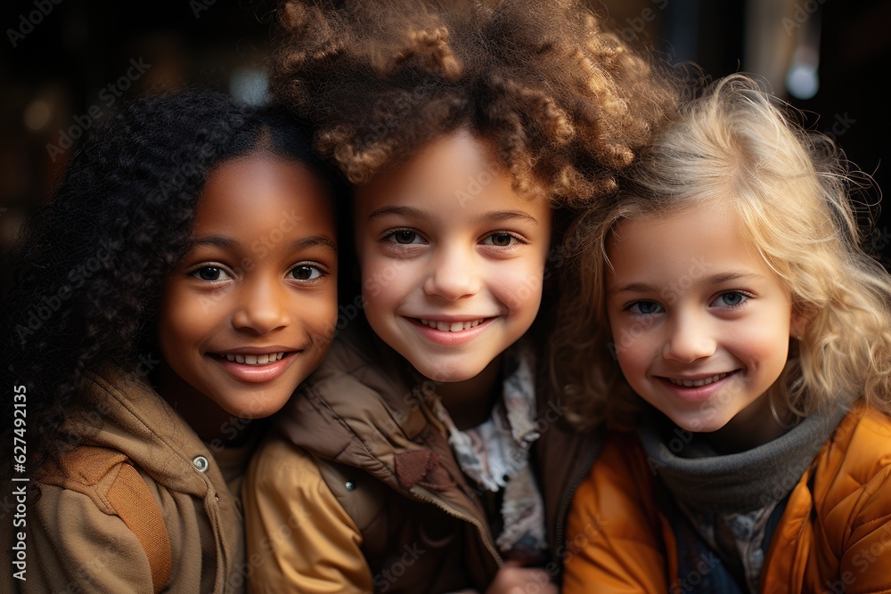 Friendship visualized on a professional Stockphoto