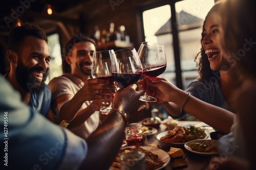 wine, glass, alcohol, drink, restaurant, celebration, red, glasses, table, champagne, toast, party, dinner, wineglass, hand, bar, food, beverage, white, bottle, couple, drinking, drinks, 