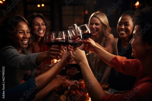 wine, glass, alcohol, drink, restaurant, celebration, red, glasses, table, champagne, toast, party, dinner, wineglass, hand, bar, food, beverage, white, bottle, couple, drinking, drinks, 