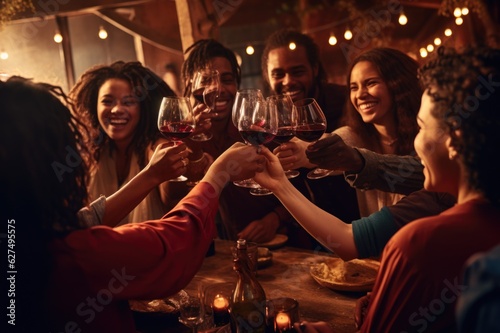 wine, glass, alcohol, drink, restaurant, celebration, red, glasses, table, champagne, toast, party, dinner, wineglass, hand, bar, food, beverage, white, bottle, couple, drinking, drinks, 