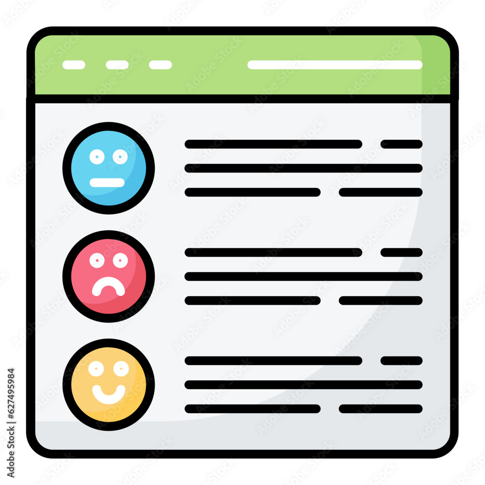 Reaction Line Color Icon Reaction Line Color Icon