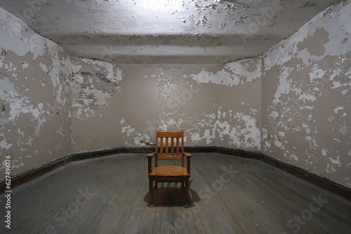Tableau sur toile Scenes from the Ohio State Reformatory in Mansfield near Columbus, Ohio, where t