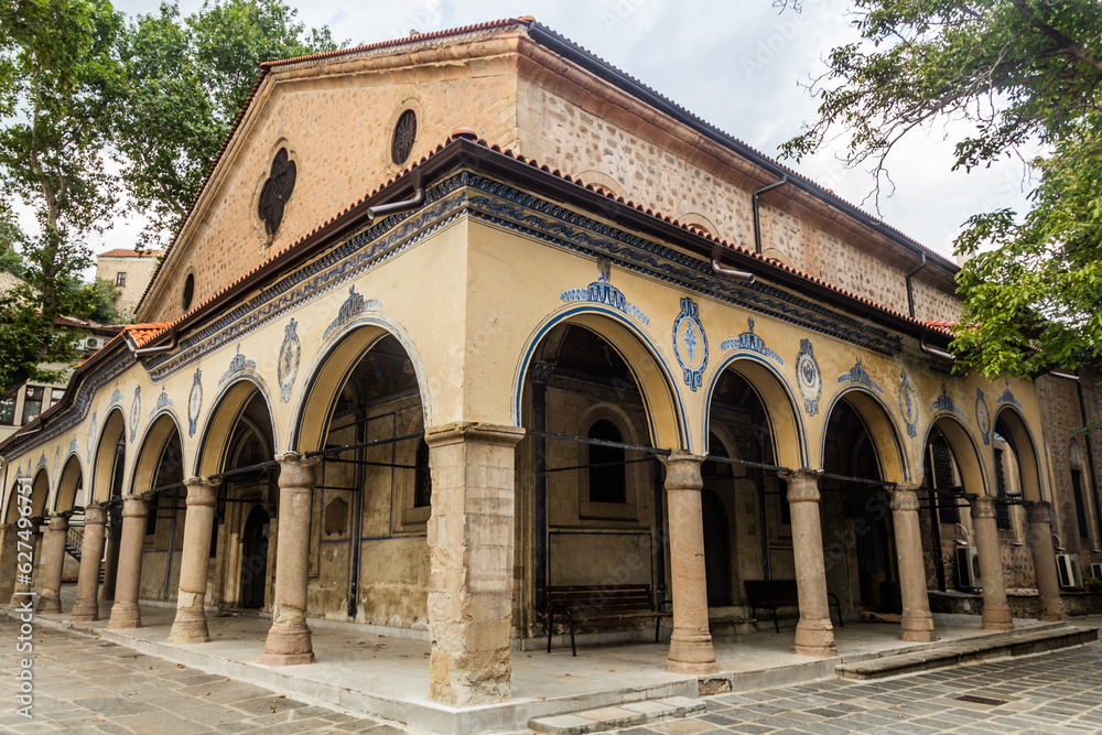 PLOVDIV, BULGARIA - JULY 29, 2019: Sveta Marina church in Plovdiv, Bulgaria