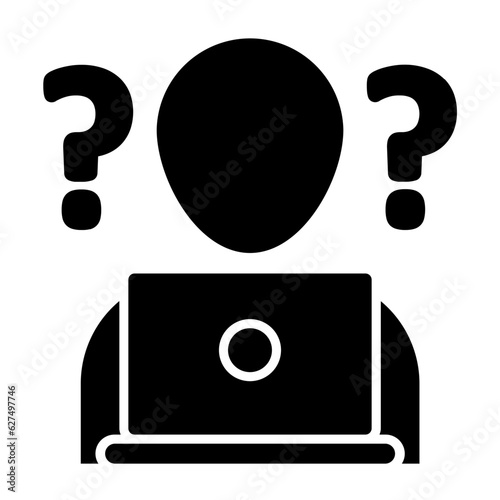 Irritation Glyph Icon