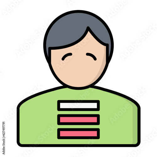 Burnout Line Color Icon
