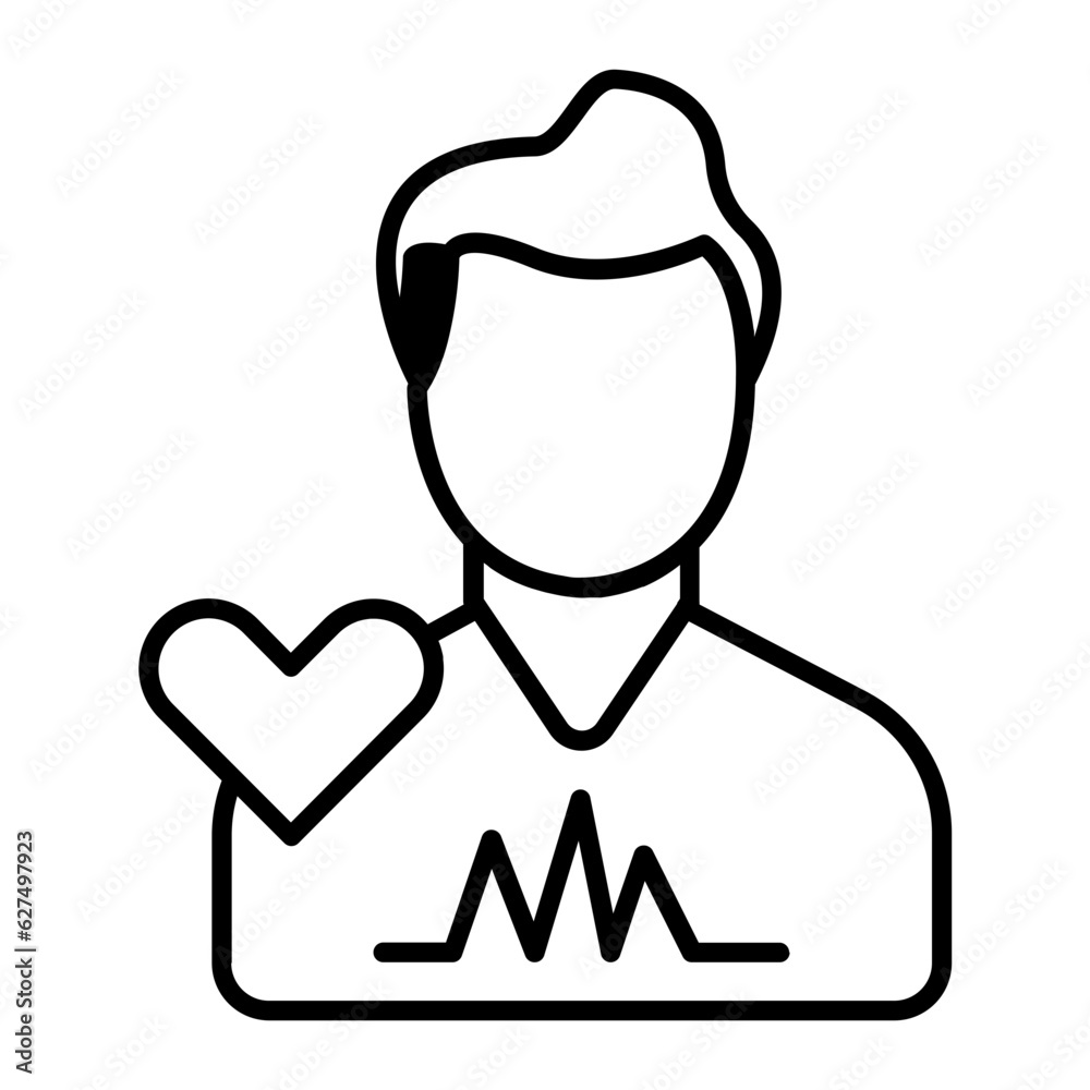 Health Line Icon Health Line Icon