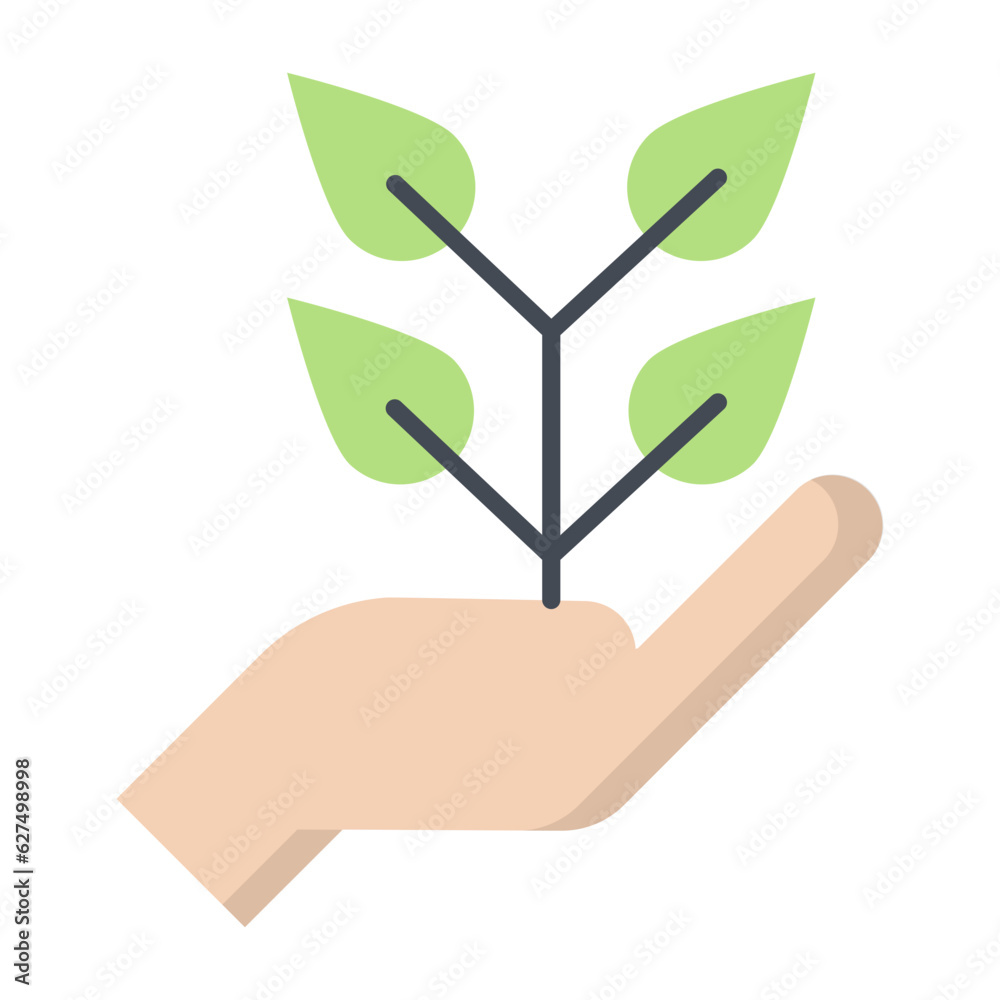 Eco Saving Flat Icon Eco Saving Flat Icon