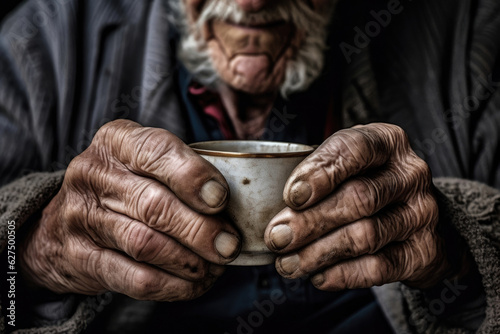 A distant voice reaches through the shadows of time carried on streams of laughter and tears. The old mans creased hands grasp the . © Justlight