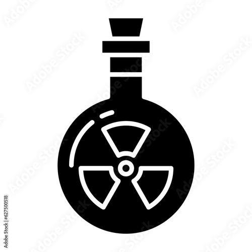Bio Weapon Glyph Icon