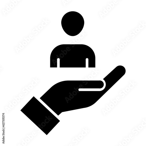 Customer Glyph Icon