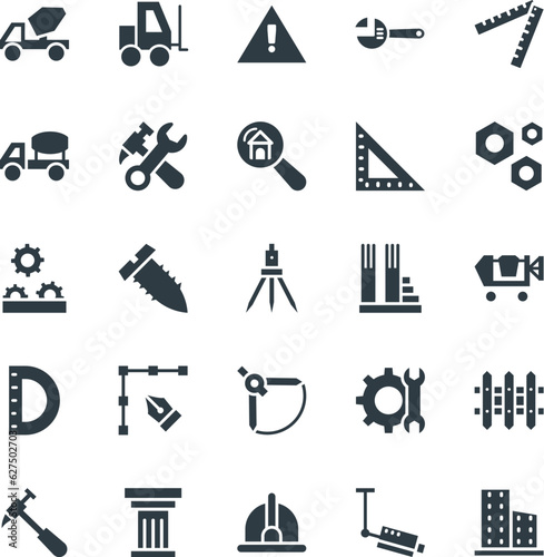 Construction Cool Vector Icons 3

