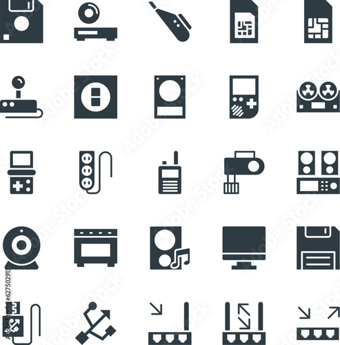 Electronic Cool Vector Icons 7


