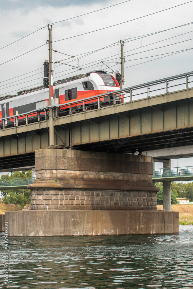 Passenger Express: Journey over the Danube Railway Bridge Passenger Express: Journey over the Danube Railway Bridge
