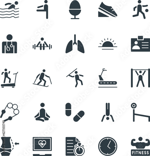 Fitness Cool Vector Icons 4

