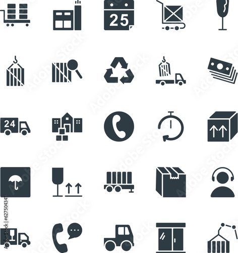 Logistic Delivery Cool Vector Icons 3

