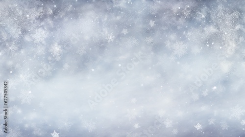 Snow flakes abstract christmas background
