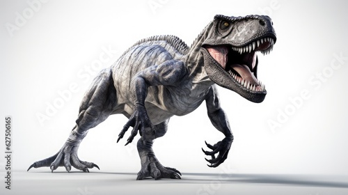 tyrannosaurus rex dinosaur illustration © Dinaaf
