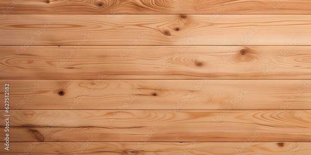 Fototapeta premium Large cedar wall or floor texture. knotty pine. Unpainted, unfinished natural grain. High resolution wood texture, sharp to the corners