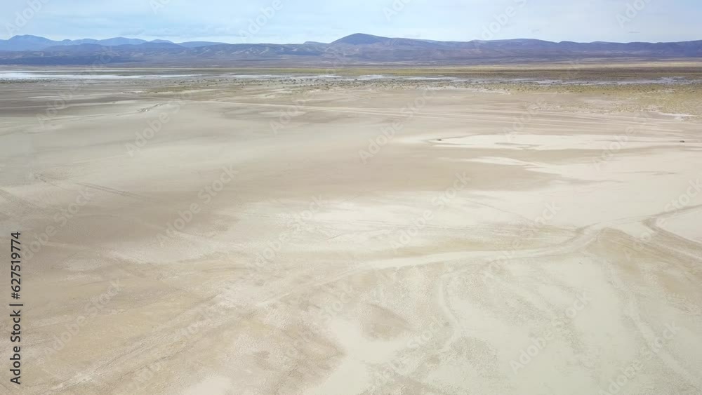 Famous salt flats in northwestern Argentina Famous salt flats in northwestern Argentina