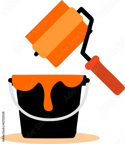 illustration vector graphic of paint icon