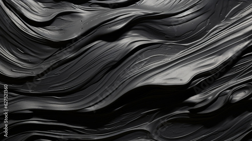 Backgrounds with texture of acrylic paint of black color. 