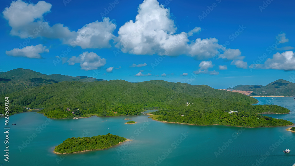 July 24 2023 The bay and shores of Sai Kung, hk July 24 2023 The bay and shores of Sai Kung, hk