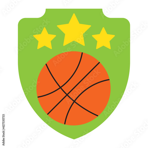 Basketball team illustration