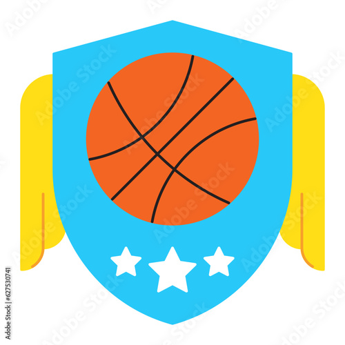 Basketball team illustration