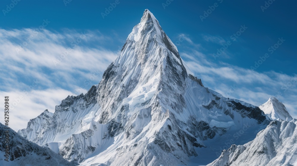 Obraz premium snow mountain scenery
