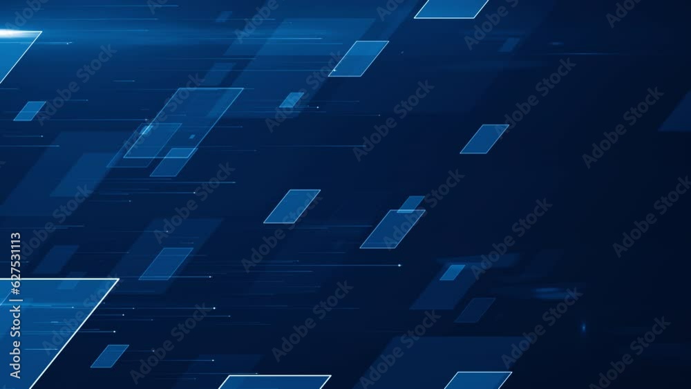 Business corporate breaking news digital technology clean presentation broadcast background loop