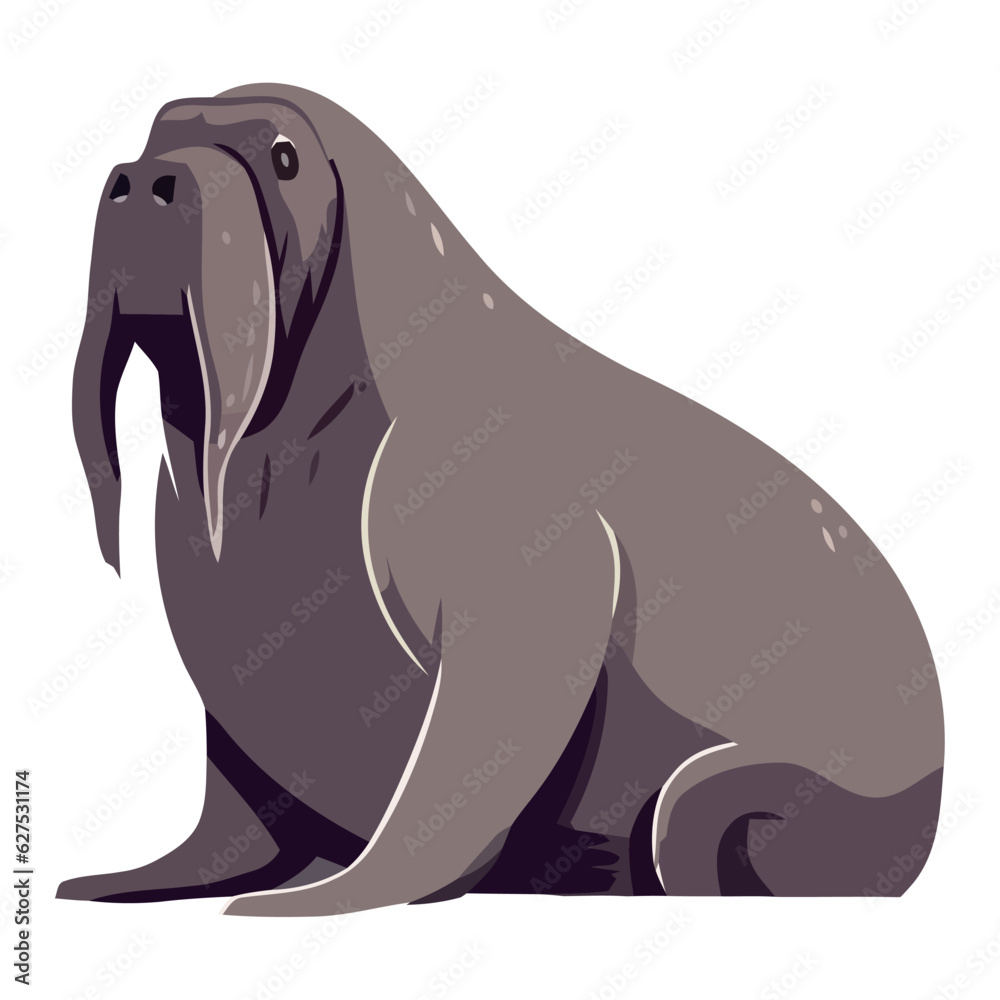 Cute fat walrus Cute fat walrus