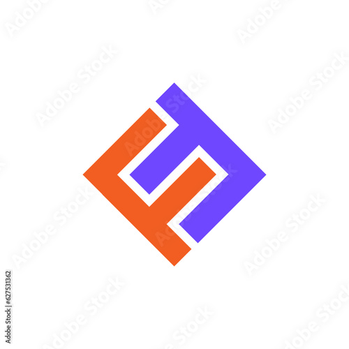Free Download FF letter logo design, typography, box, squire, gematric vector - GFXLoad