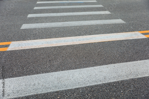 Crosswalk, A symbol of safety and unity. People from diverse backgrounds come together, respecting boundaries for a shared journey through life