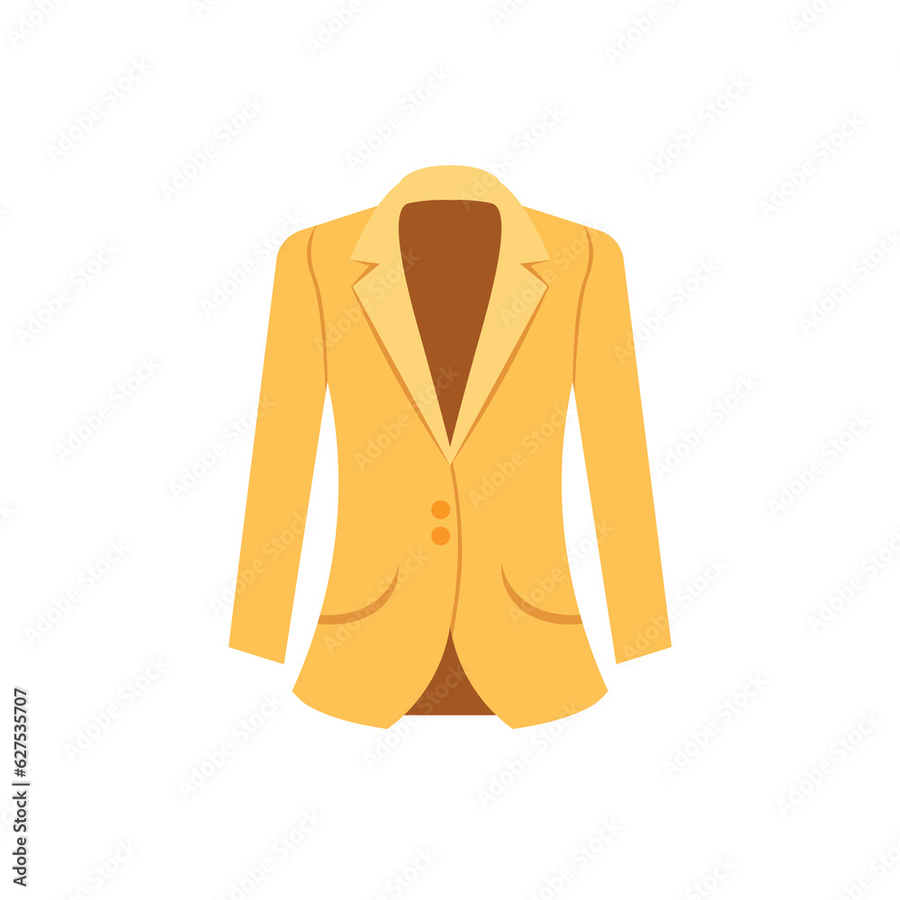 Formal business suit vector illustration, isolated on white background Formal business suit vector illustration, isolated on white background