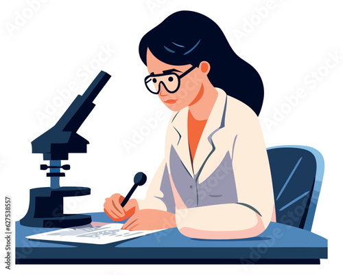 Women scientists working in laboratory