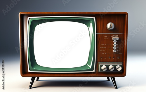 retro vintage television mo...