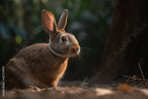 Rabbit in the grass © varut