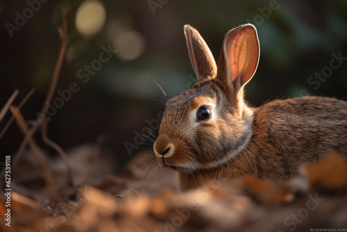 Rabbit in the grass © varut