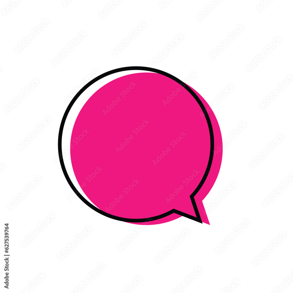 Bubble comic speech set, great design for any purposes. Sticker design Bubble comic speech set, great design for any purposes. Sticker design