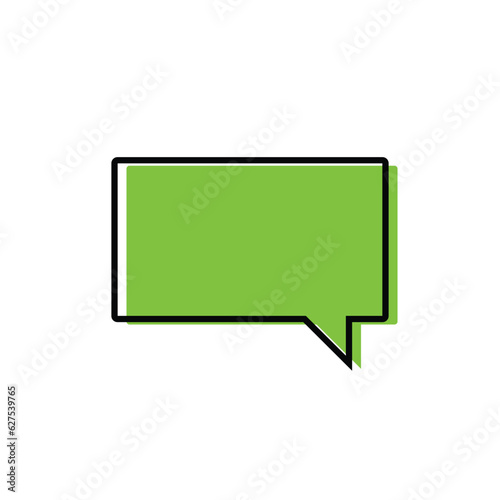 Bubble comic speech set, great design for any purposes. Sticker design