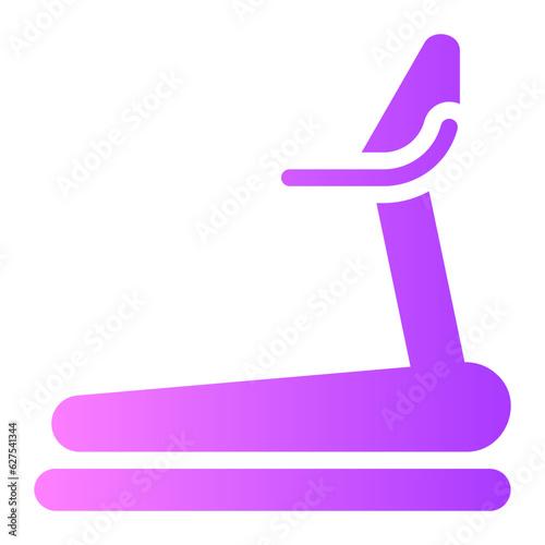 treadmill gradient icon