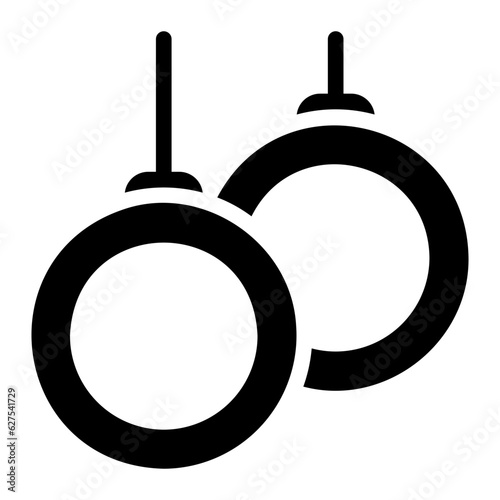 rings glyph icon