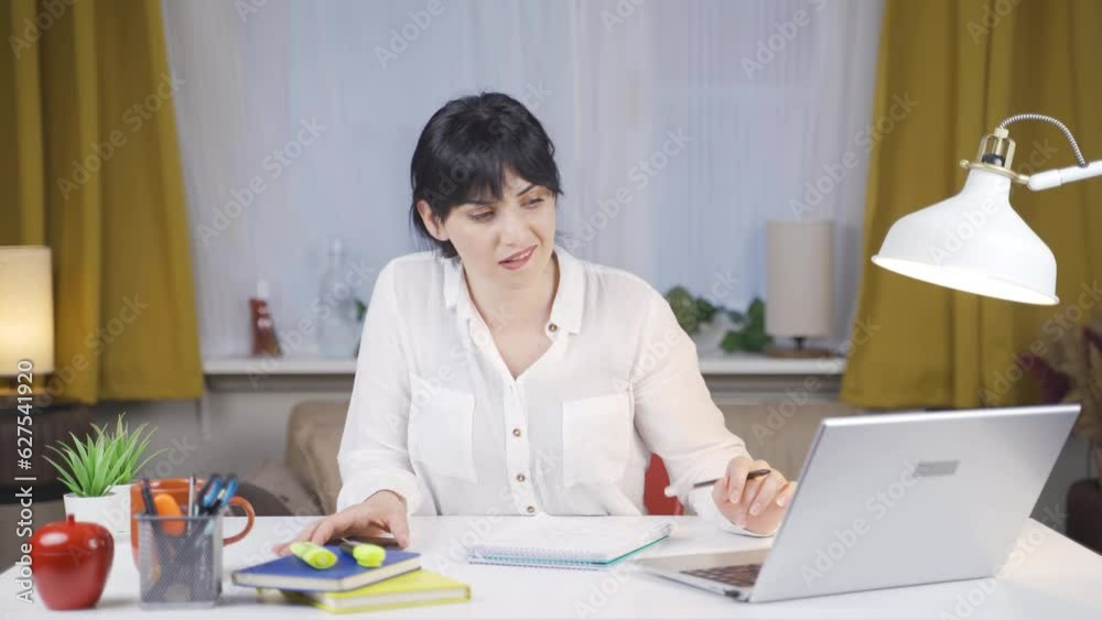 The Female student with a Time Problem is fussy. The Female student with a Time Problem is fussy.