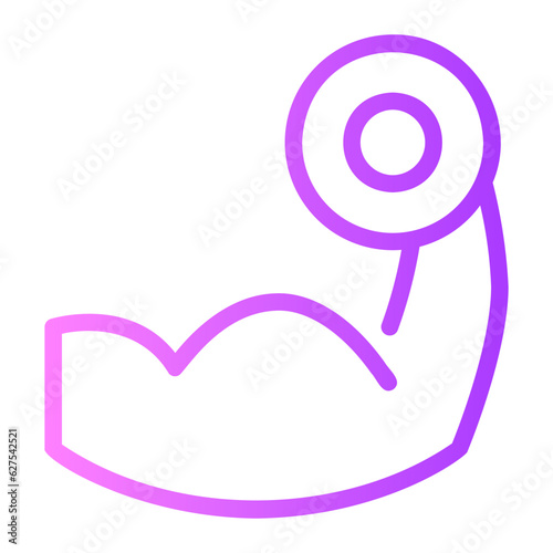 workout gradient icon