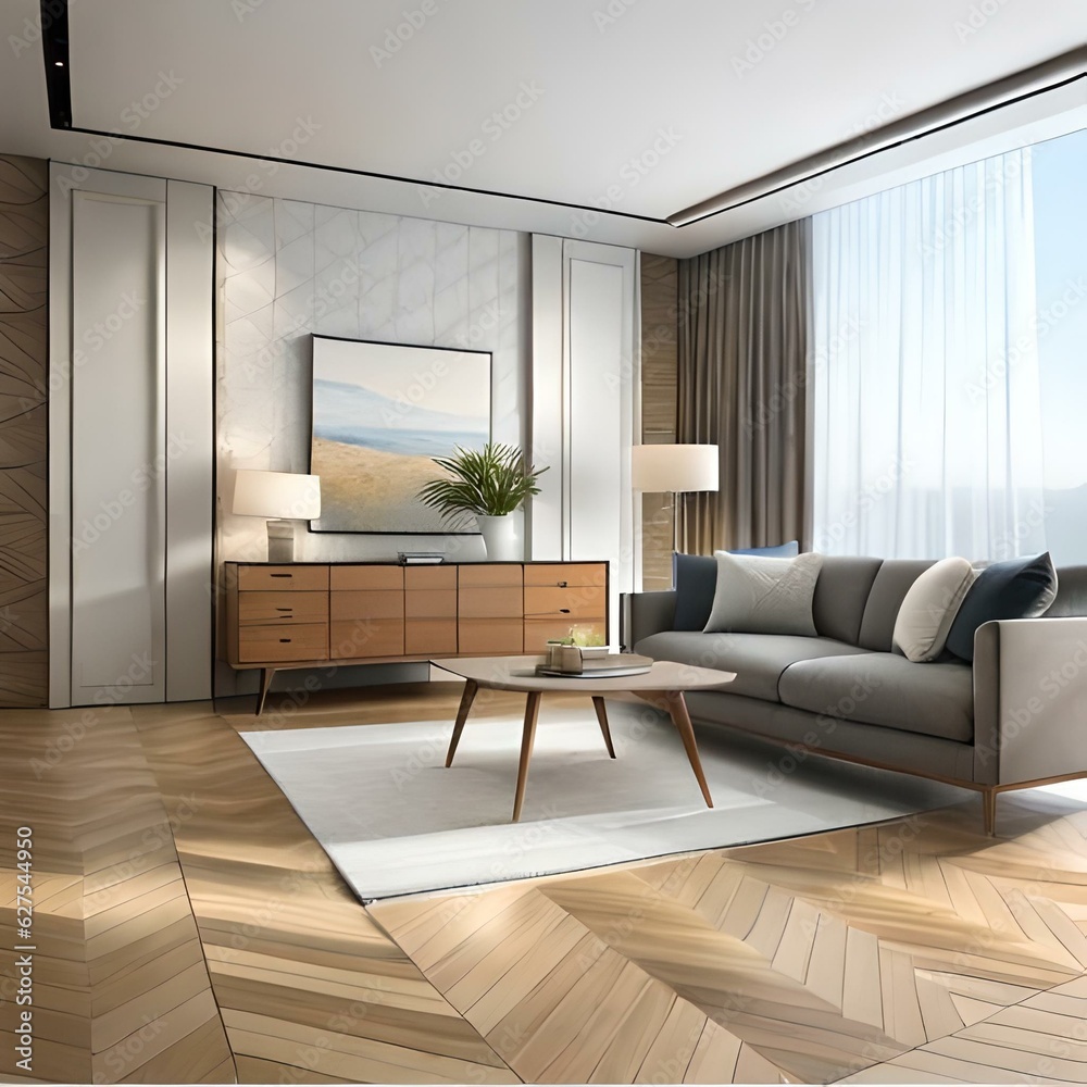 Fototapeta premium modern living room