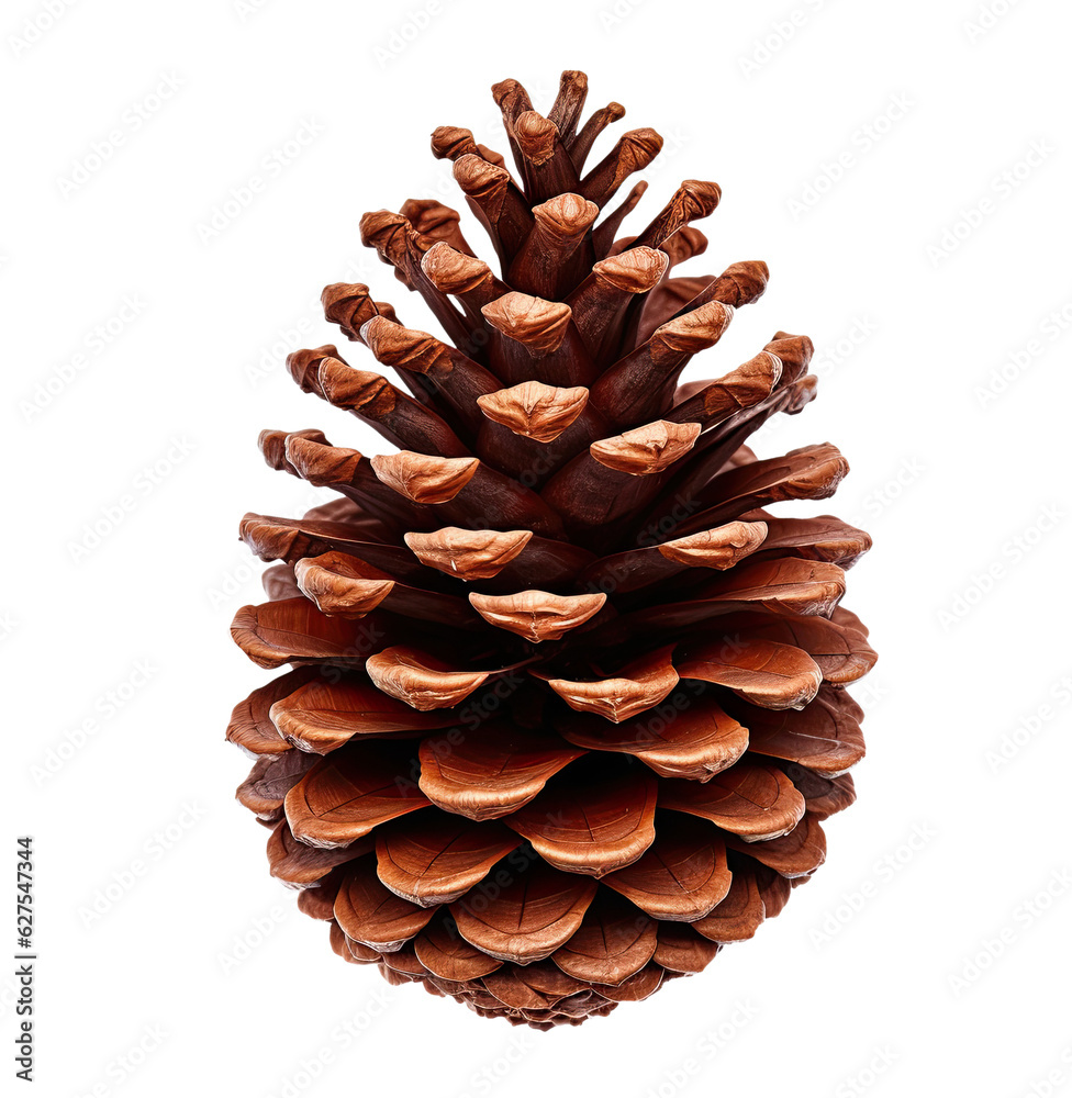 Pine cone isolated on transparent background Pine cone isolated on transparent background