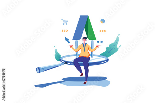 Google Adwords Marketing Landing Page photo