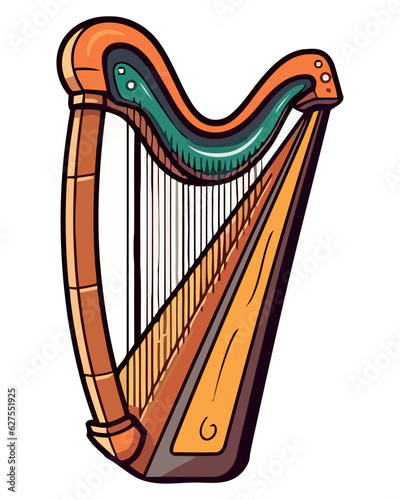 Classical harp design