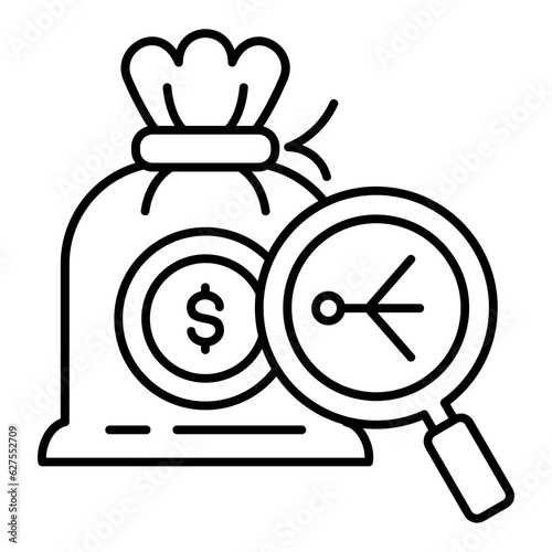 Budget Analysis Icon
